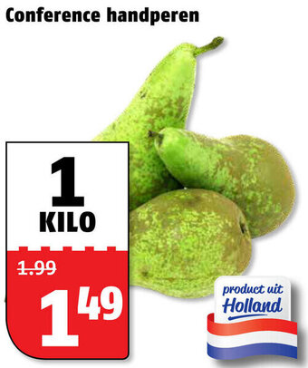 Poiesz Conference peren 1kg aanbieding