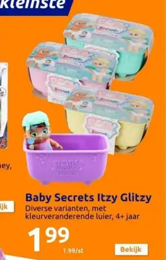 Action Baby Secrets Itzy Glitzy aanbieding