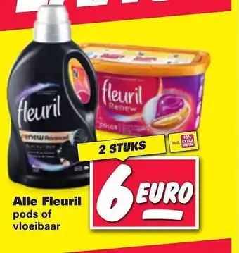 Nettorama Alle fleuril pods of vloeibaar aanbieding