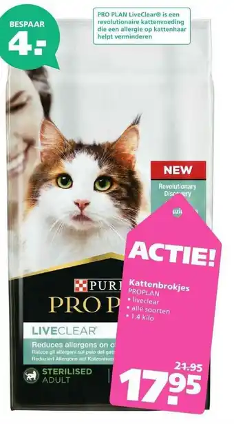 Ranzijn Kattenbrokjes purina proplan aanbieding