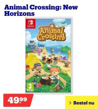 Bol.com Animal crossing: new horizons aanbieding