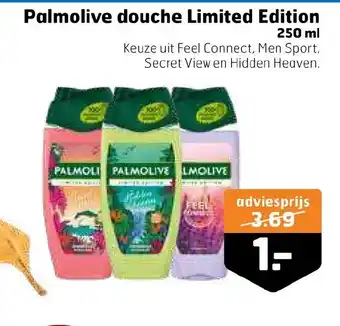 Trekpleister Palmolive Douche Limited Edition 250ml aanbieding