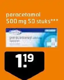 Trekpleister Koorts Paracetamol aanbieding