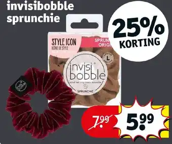 Kruidvat Invisibobble sprunchie aanbieding