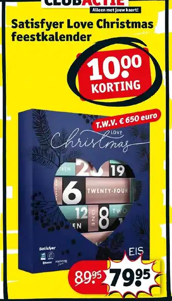 Kruidvat Satisfyer love christmas feestkalender aanbieding