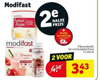 Kruidvat Modifast aanbieding