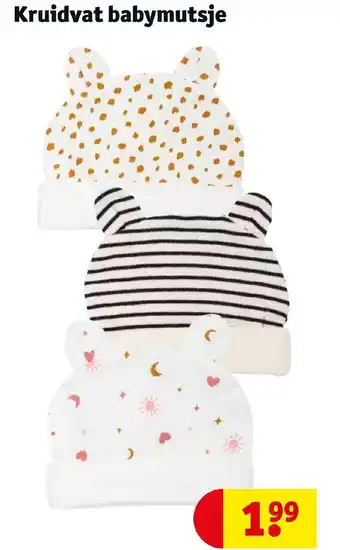 Kruidvat Kruidvat babymutsje aanbieding