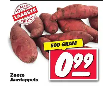 Nettorama Zoete aardappels aanbieding