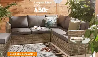 Kwantum Loungeset Salerno aanbieding