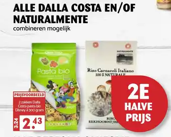 MCD Supermarkt Alle dalla costa en/of naturalmente aanbieding