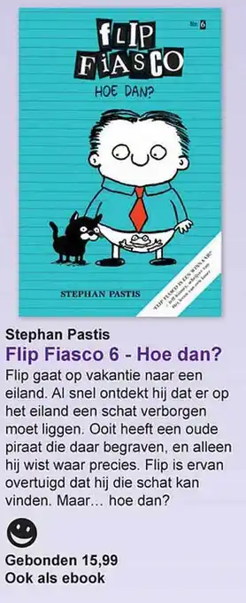 Libris Stephan pastis flip fiasco 6 - hoe dan? aanbieding