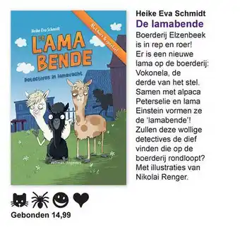 Libris Heike eva schmidt de lamabende detectives in lamavacht aanbieding