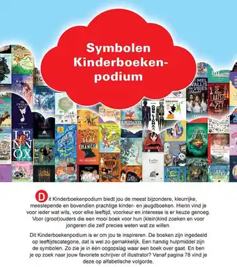 Libris Symbolen kinderboeken podium aanbieding