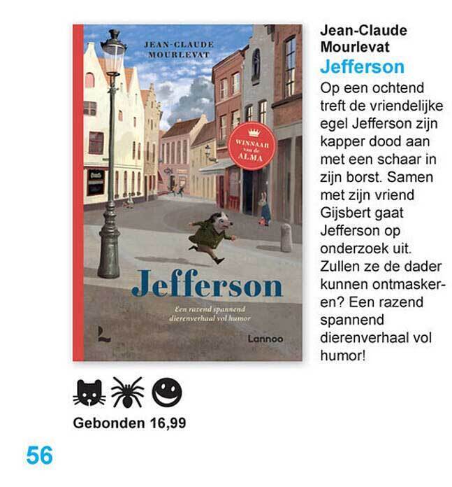 Jean-claude mourlevat jefferson aanbieding bij Libris