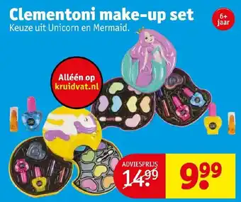 Kruidvat Clementoni make-up set aanbieding