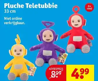 Kruidvat Pluche teletubbie aanbieding