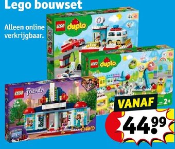 Kruidvat Lego bouwset aanbieding