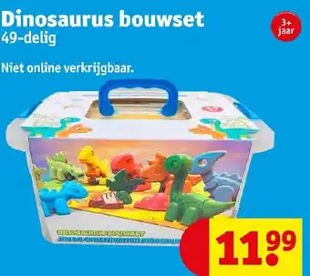 Kruidvat Dinosaurus bouwset aanbieding