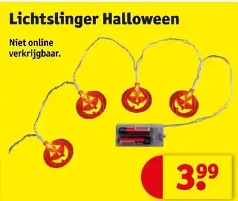 Kruidvat Lichtslinger hollowen aanbieding