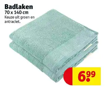 Kruidvat Badlaken aanbieding