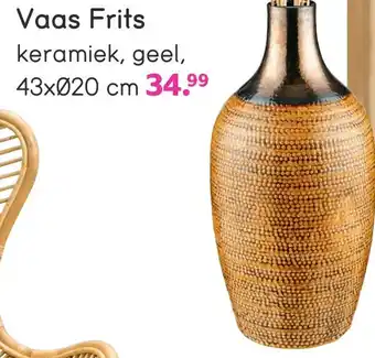 Leen Bakker Vaas Frits aanbieding