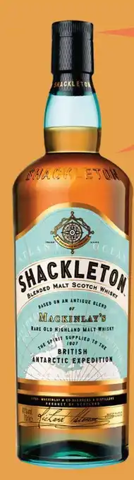 Gall & Gall Shackleton Blended Malt 70CL Whisky aanbieding