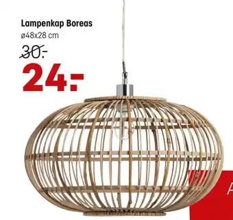 Kwantum Lampenkap Boreas 48x28cm aanbieding