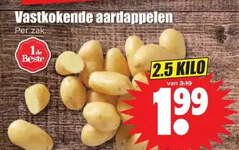 Dirk Vastkokende aardappelen 2.5 kilo aanbieding