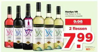 PLUS Hardys VR 75cl aanbieding