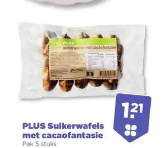 PLUS Suikerwafels met cacaofantasie aanbieding