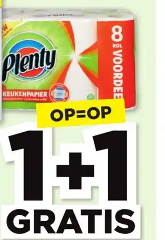 PLUS Plenty Keukenpapier aanbieding