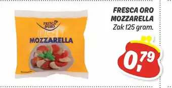 Dekamarkt Fresca oro mozzarella 125 gram aanbieding