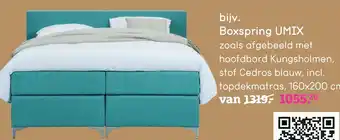 Leen Bakker Boxspring UMIX aanbieding