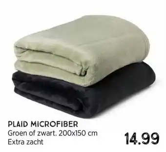 Xenos Plaid Microfiber 200x150 cm aanbieding