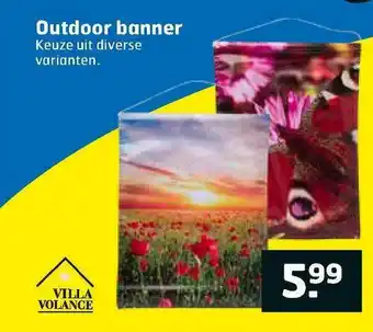 Trekpleister Outdoor Banner aanbieding