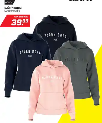 Daka Sport Björn borg logo hoodie aanbieding