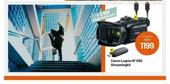 Kamera Express Canon Legria HF G50 Streamingkit aanbieding