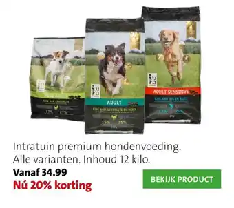 Intratuin Intratuin Premium Hondenvoeding 20% Korting aanbieding