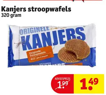 Kruidvat Kanjers stroopwafels aanbieding