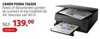 Foto de Vakman CANON PIXMA TS6350 aanbieding