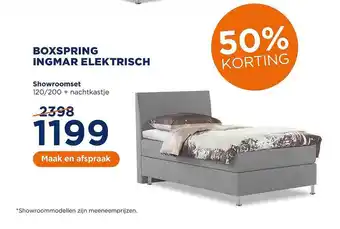 TotaalBED Boxspring Ingmar Elektrisch aanbieding