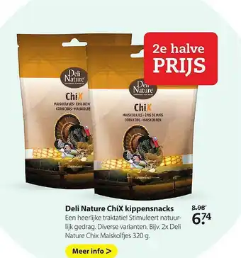 Boerenbond Deli Nature ChiX Kippensnacks aanbieding