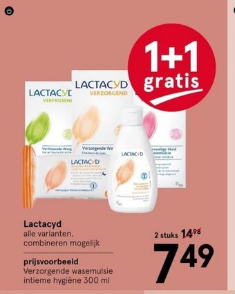 Etos Lactacyd Verzorgende wasemulsie intieme hygiene 300 ml aanbieding