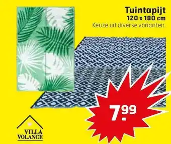 Trekpleister Tuintapijt 120 X 180 Cm aanbieding