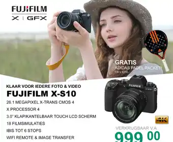 Foto de Vakman FUJIFILM X-S10 aanbieding