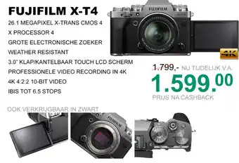 Foto de Vakman FUJIFILM X-T4 aanbieding