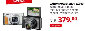 Foto de Vakman CANON POWERSHOT SX740 aanbieding