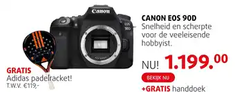 Foto de Vakman CANON EOS 90D aanbieding