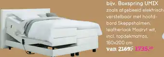 Leen Bakker Boxspring UMIX aanbieding