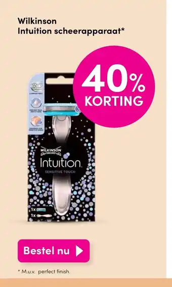 DA Wilkinson Intuition scheerapparaat aanbieding